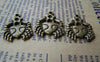 Accessories - 10 Pcs Of Antique Bronze Cancer Crabs Constellation Charms 18x22mm A891