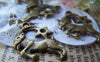 Accessories - 10 Pcs Of Antique Bronze Capricorn The Sea Goat Constellation Charms 20x25mm A1813