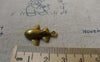 Accessories - 10 Pcs Of Antique Bronze Cartoon Plane Charms 18x23mm A5645