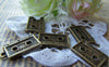 Accessories - 10 Pcs Of Antique Bronze Cassette Tape Charms 12x20mm A1478