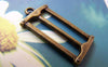 Accessories - 10 Pcs Of Antique Bronze Chinese Carpenter Bow Saw Charms 15x24mm A1445
