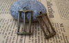 Accessories - 10 Pcs Of Antique Bronze Chinese Carpenter Bow Saw Charms 15x24mm A1445