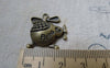 Accessories - 10 Pcs Of Antique Bronze Chopper Helicopter Charms 22x25mm A6144