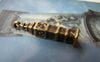 Accessories - 10 Pcs Of Antique Bronze Clock Tower Charms 4x25mm A1637