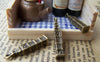 Accessories - 10 Pcs Of Antique Bronze Clock Tower Charms 4x25mm A1637