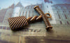 Accessories - 10 Pcs Of Antique Bronze Corkscrew Charms 20x22mm