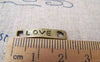 Accessories - 10 Pcs Of Antique Bronze Curved Bar Charms 4x21mm A3362