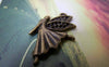 Accessories - 10 Pcs Of Antique Bronze Dancing Angel Fairy Charms Small Size 18x26mm A683
