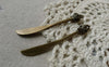 Accessories - 10 Pcs Of Antique Bronze Dinner Crown Knife Charms 8x60mm A6530