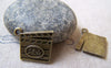 Accessories - 10 Pcs Of Antique Bronze Director Movie Clapperboard Charms 16mm A5691