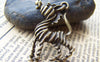Accessories - 10 Pcs Of Antique Bronze Donkey Mule Pendants Charms 30x40mm A3879