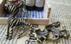 Accessories - 10 Pcs Of Antique Bronze Donkey Mule Pendants Charms 30x40mm A3879