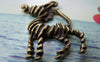 Accessories - 10 Pcs Of Antique Bronze Donkey Mule Pendants Charms 30x40mm A3879