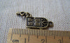 Accessories - 10 Pcs Of Antique Bronze Door And Heart Key Charms 12x18mm A180