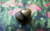 Accessories - 10 Pcs Of Antique Bronze Double Heart Spacer Beads Charms 7x13mm A5743