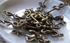 Accessories - 10 Pcs Of Antique Bronze Double Music Note Charms 11x32mm A1695