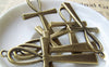 Accessories - 10 Pcs Of Antique Bronze Egyptian Ankh Cross Charms Huge Size 29x55mm A2717