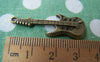 Accessories - 10 Pcs Of Antique Bronze Electric Guitar Charms 12x35mm A1697