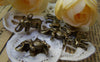 Accessories - 10 Pcs Of Antique Bronze Elephant Pendants Charms 11x19mm A2865