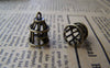 People, Profession & Hobby - 10 pcs Antique Bronze 3D Bird Cage Charms 11x15mm A154