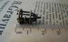 People, Profession & Hobby - 10 pcs Antique Bronze 3D Bird Cage Charms 11x15mm A154