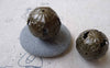 Accessories - 10 Pcs Of Antique Bronze Filigree Flower Floral Ball Beads Size 20mm A7006