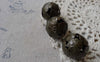 Accessories - 10 Pcs Of Antique Bronze Filigree Flower Floral Ball Beads Size 20mm A7006