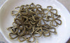 Accessories - 10 Pcs Of Antique Bronze Filigree Four Leaf Clover Lucky Flower Charms 18x25mm A3605