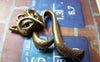Accessories - 10 Pcs Of Antique Bronze Filigree Fox Charms 19x34mm A5205