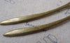 Accessories - 10 Pcs Of Antique Bronze Filigree Hook Bookmark Charms 15x148mm A7109