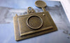 Accessories - 10 Pcs Of Antique Bronze Flat Camera Charms 34x36mm A6103