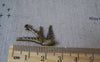 Accessories - 10 Pcs Of Antique Bronze Flying Bird Charms Pendants Loop On Tail 17x20mm A5379