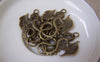 Accessories - 10 Pcs Of Antique Bronze Flying Dragon Charms Pendants 27x34mm A5143