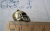 Accessories - 10 Pcs Of Antique Bronze Football Helmet Charms 15x18mm A1486