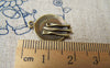 Accessories - 10 Pcs Of Antique Bronze Fork Knife Spoon And Dish Charms 15x17mm A1461