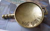 Accessories - 10 Pcs Of Antique Bronze Frying Pan Pendants Charms 30x48mm A7304