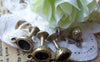Accessories - 10 Pcs Of Antique Bronze Goblet Wine Cup Charms 9x14mm A3249