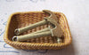 Accessories - 10 Pcs Of Antique Bronze Hammer Charms 16x30mm A1483