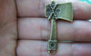 Accessories - 10 Pcs Of Antique Bronze Hatchet Axe Charms 21x42mm A1485