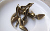 Accessories - 10 Pcs Of Antique Bronze Hige Heel Shoes Charms Pendants 17x23mm A3282
