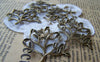 Accessories - 10 Pcs Of Antique Bronze Huge Tree Charms 32x33mm A437
