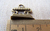 Accessories - 10 Pcs Of Antique Bronze IRON Charms 16x17mm A1635
