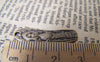 Accessories - 10 Pcs Of Antique Bronze Irregular Lady Charms 8x30mm A1386