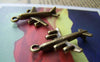 Accessories - 10 Pcs Of Antique Bronze Jet Plane Charms 23x28mm A939