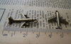 Accessories - 10 Pcs Of Antique Bronze Jet Plane Charms 23x28mm A939