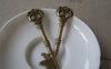 Accessories - 10 Pcs Of Antique Bronze Key Pendants Charms 14x60mm A4558