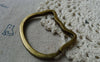 Accessories - 10 Pcs Of Antique Bronze Kitten Cat Keyring Charms 35x40mm A5592