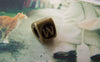 Accessories - 10 Pcs Of Antique Bronze Letter W/M Bead Charms 7x8mm A5257