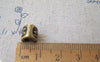 Accessories - 10 Pcs Of Antique Bronze Letter W/M Bead Charms 7x8mm A5257