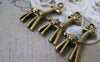 Birds, Pets & Animals - 10 pcs Antique bronze 3D Flower Giraffe Charms A2242